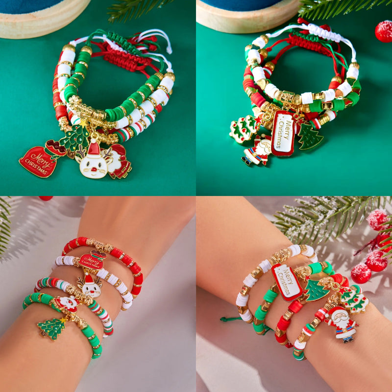 ‘Tis the Season Stacking Bracelets