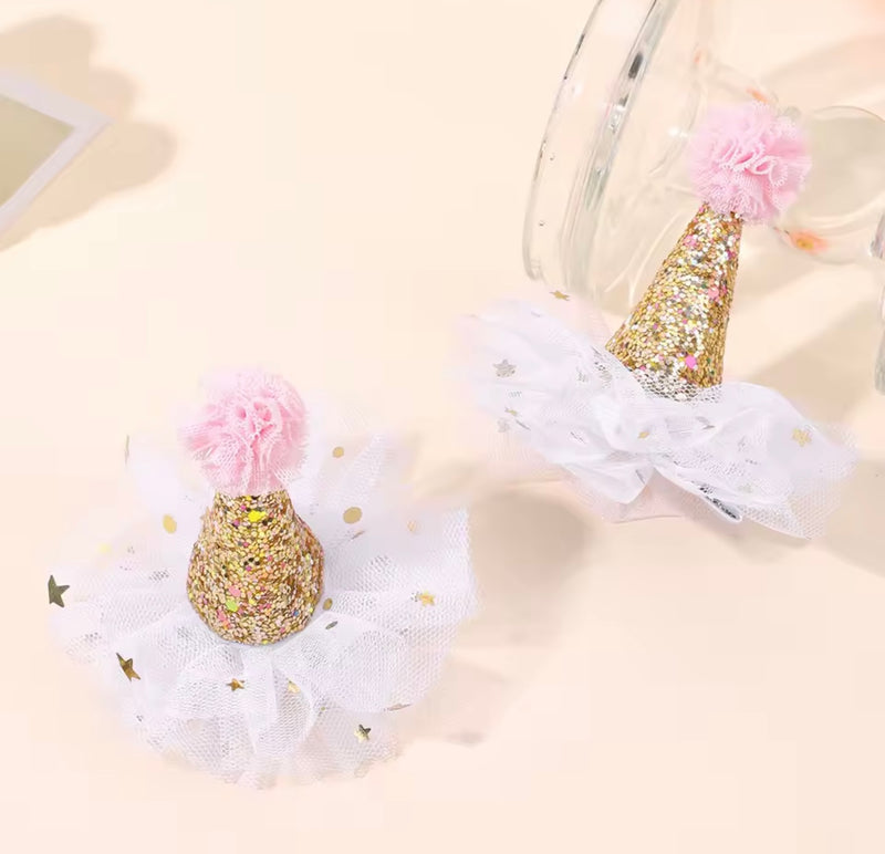 The LRW Hair Accessory Edit (petite sparkle party hat)