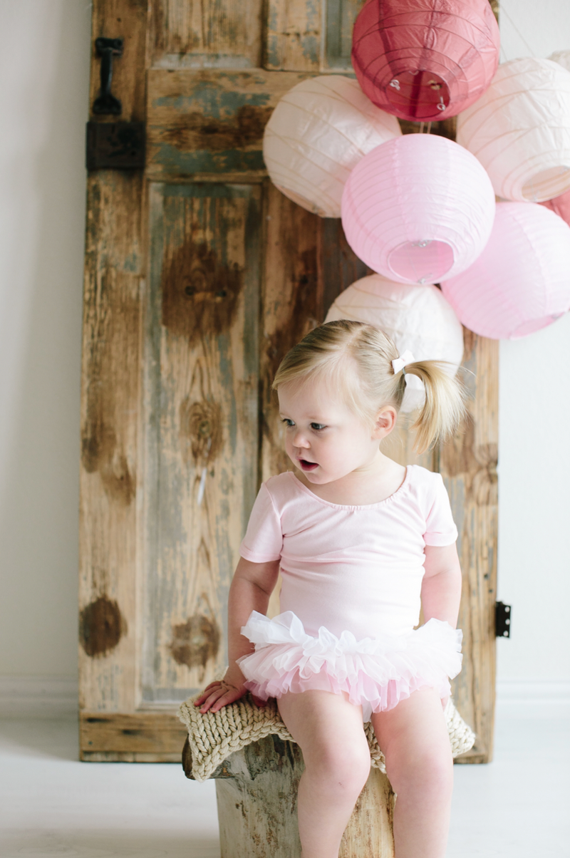 Pink Ombre Ruffle Tutu Bloomer