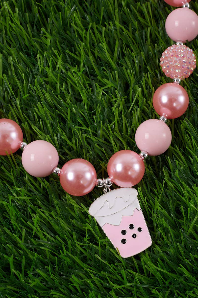 Boba Tea Babe Necklace