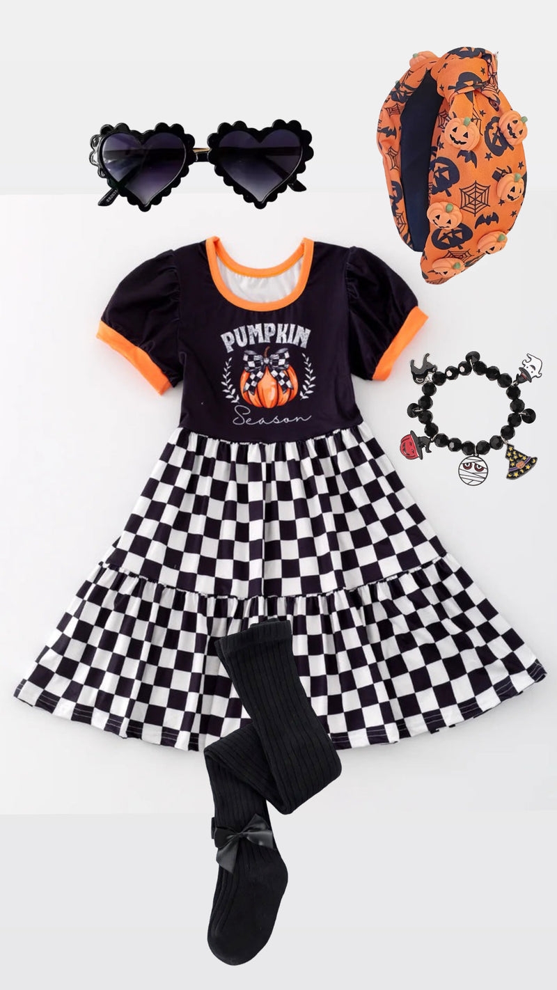 A Vintage Halloween Dress (pumpkin season)