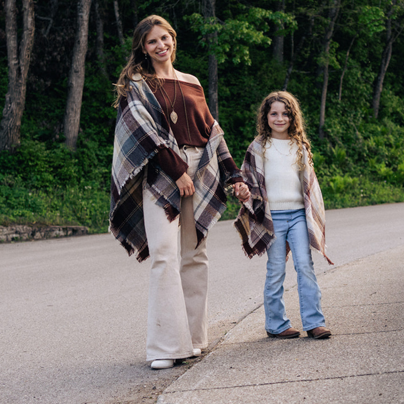 Mama & Me Autumn Scarf Set