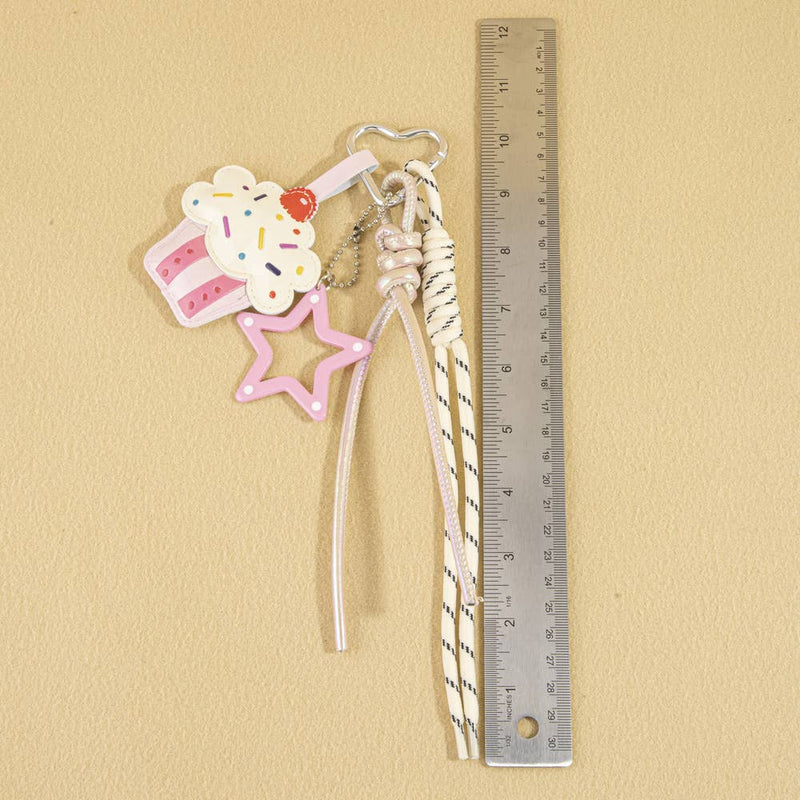 Life is Sweet Cupcake Bag Charm