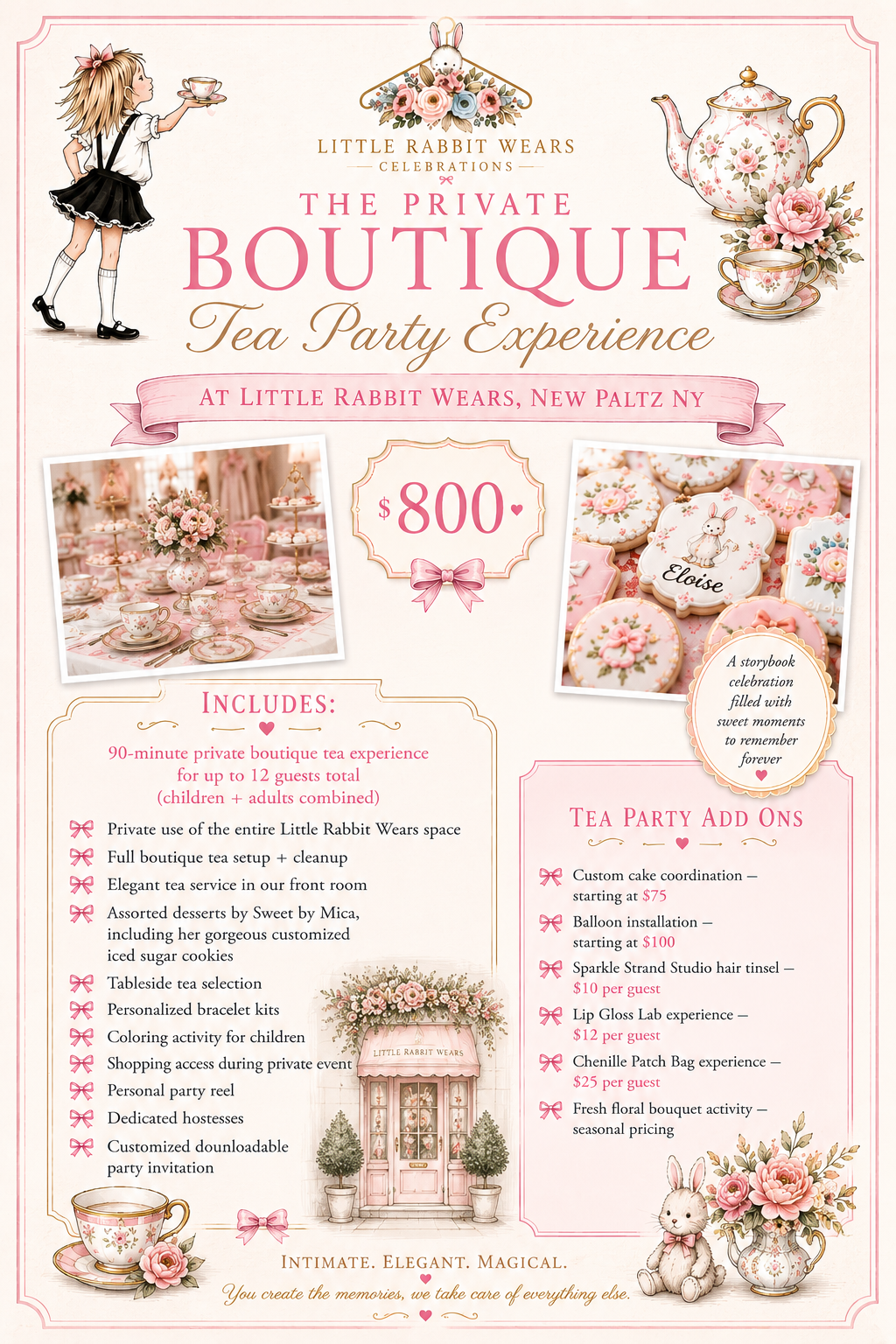 Private Boutique Tea Celebration