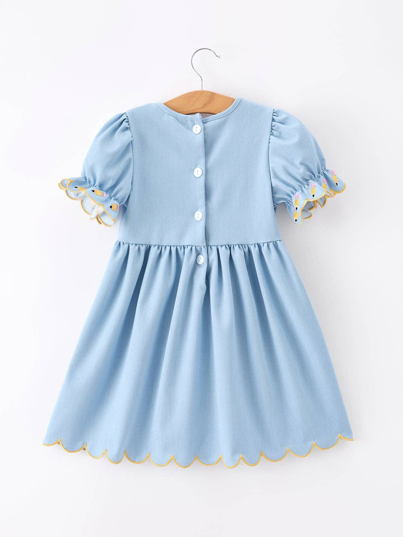 Pencils Out First Day Dress