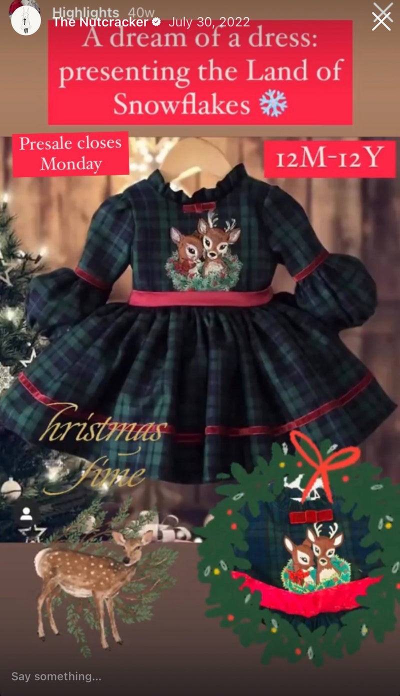 Land of Snowflakes Dress