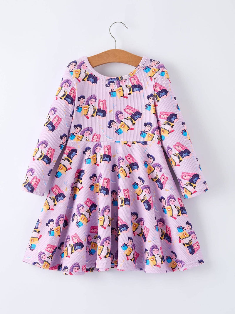 Gotta Be Golden Twirl Dress