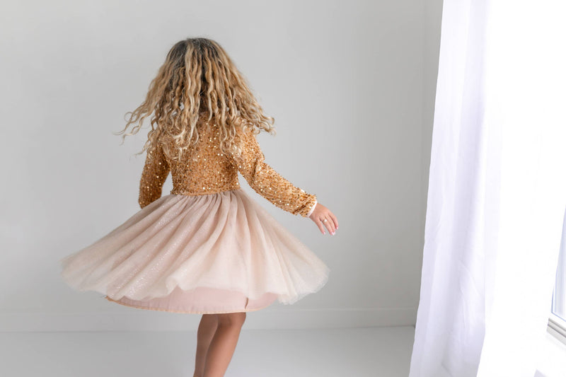 All that Glitters Tulle Dress