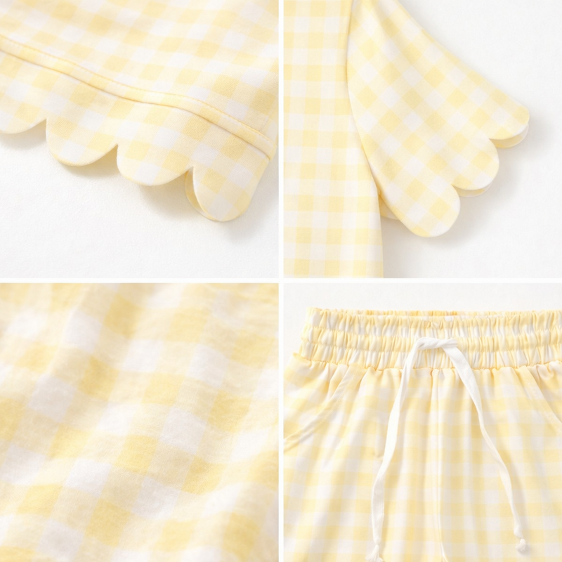 Sunshine Scalloped Set