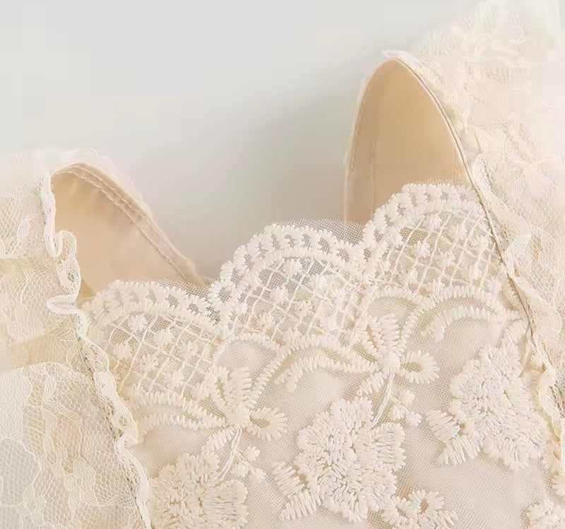 Love at First Lace Romper
