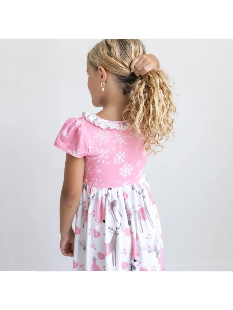 Christmas in July Presale Loungewear Release (pink tree & reindeer floor length)