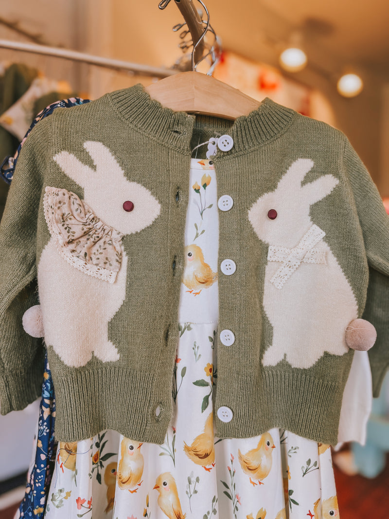 Hop Into Spring Cardigan