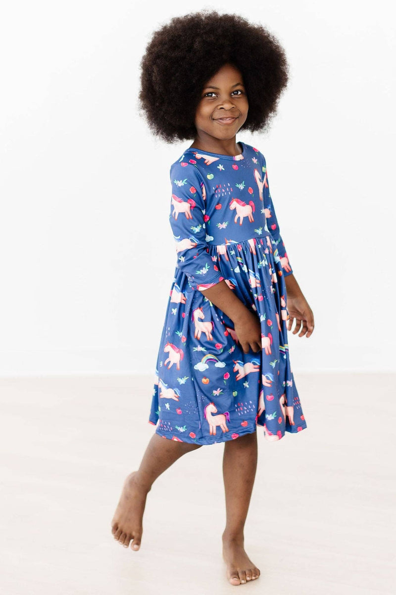 Believe Pocket Twirl Dress