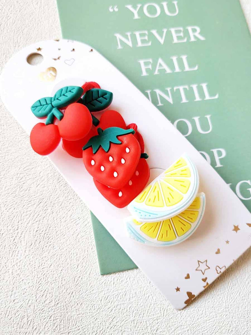 Fresh Fruit Hair Tie Set