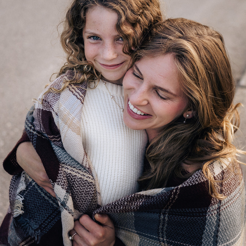 Mama & Me Autumn Scarf Set