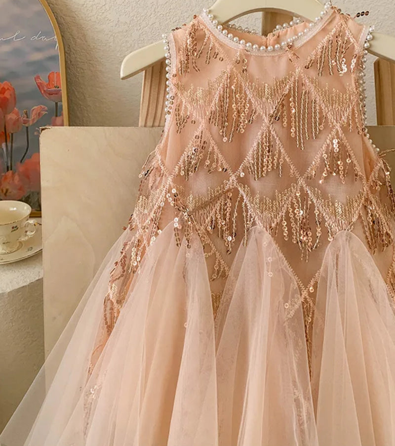 Swifties in the Holiday Spirit Dress (rose gold)