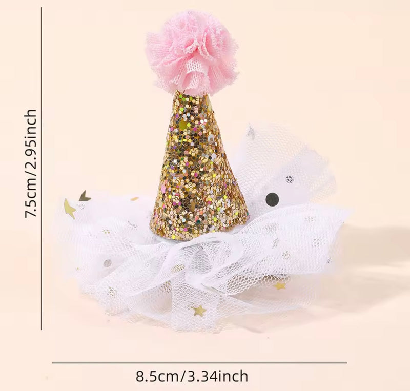 The LRW Hair Accessory Edit (petite sparkle party hat)