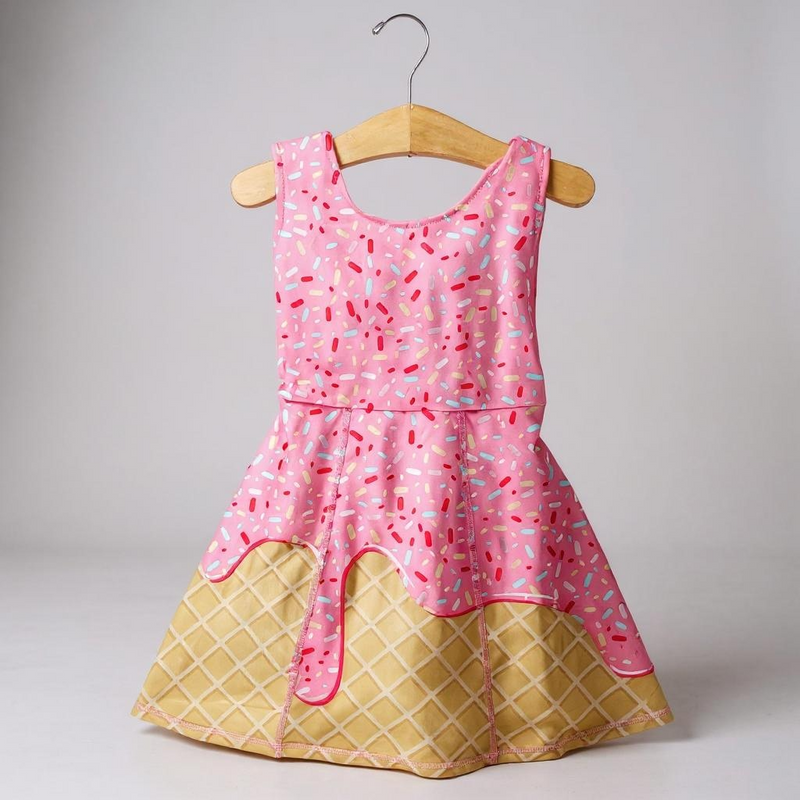 The Drip Shortie Dress (pink)