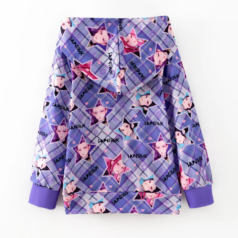 K-Pop Demon Hunters Exclusive Pre-Sale: Lightweight Kangaroo Pocket Hoodie