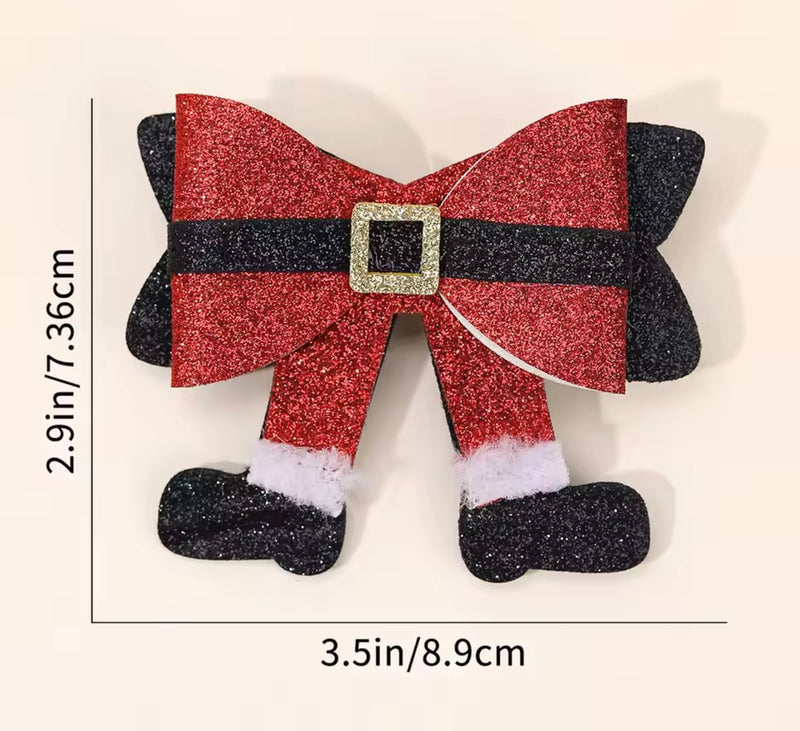 Finishing Touches: Santa Claus Bows