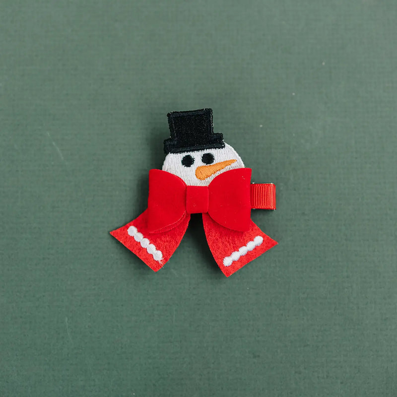 Christmas In July Accessory (snowman clip)