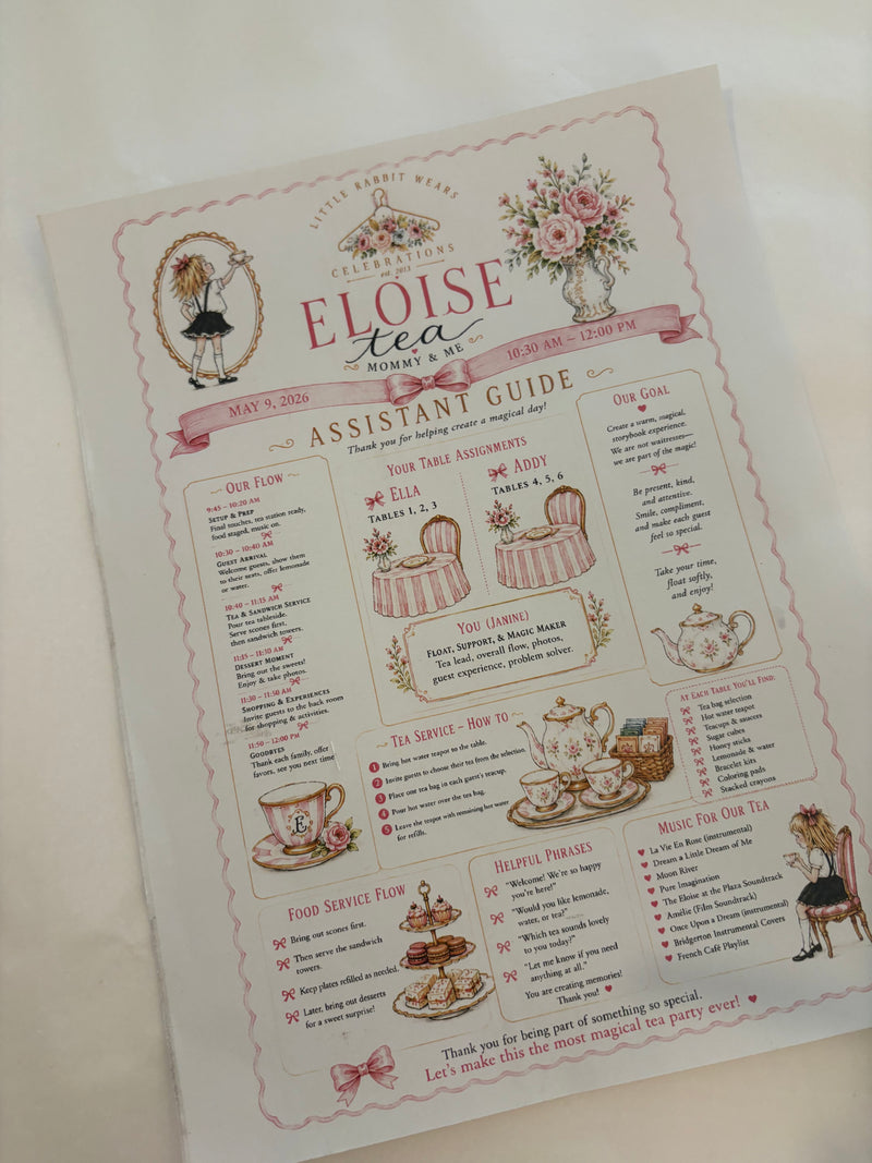 Private Boutique Tea Celebration