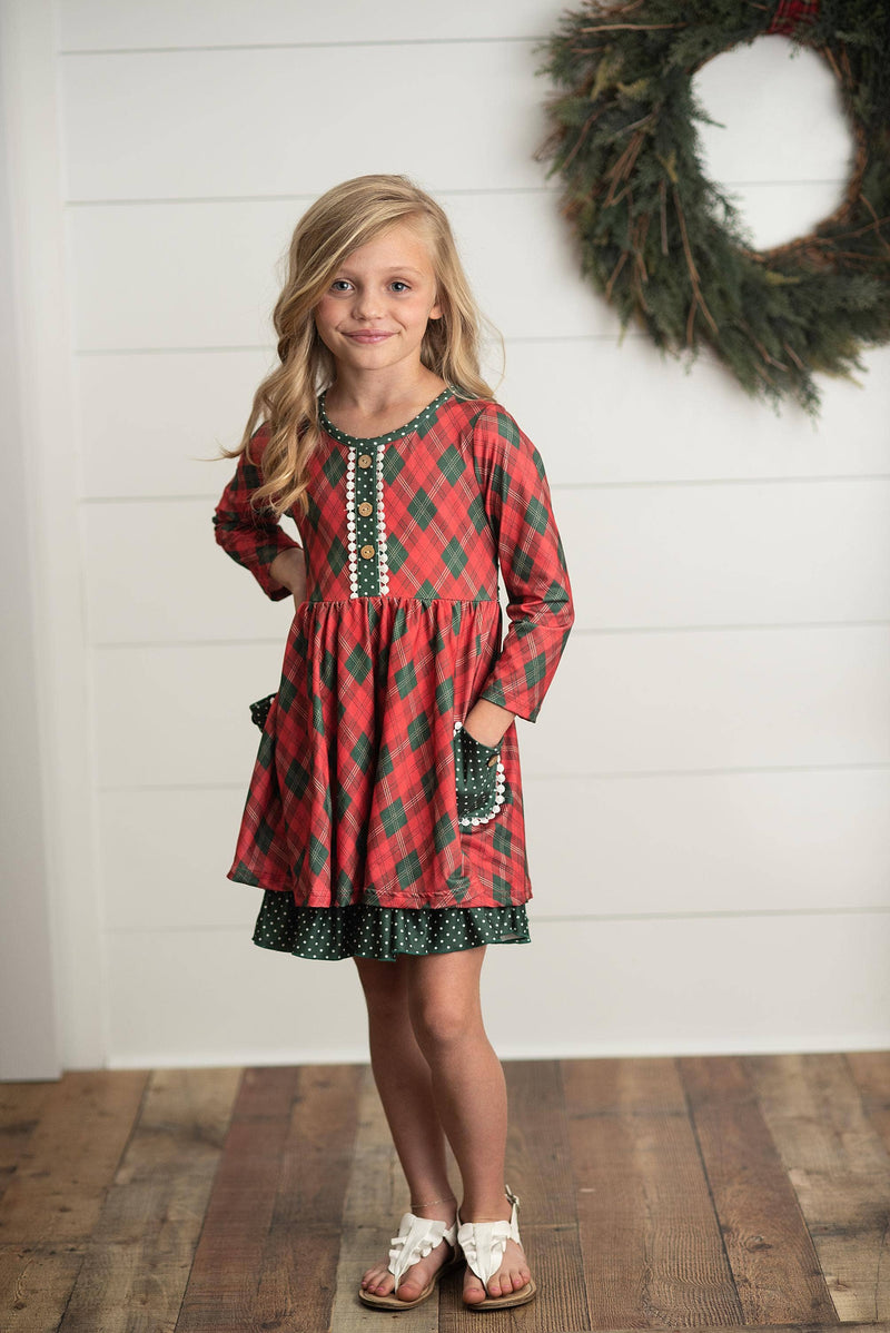 Holly Jolly Twirl Dress