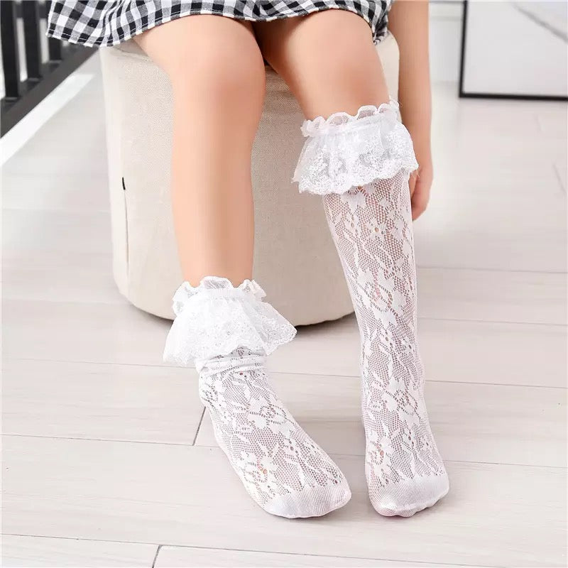 Lace Love Knee Socks