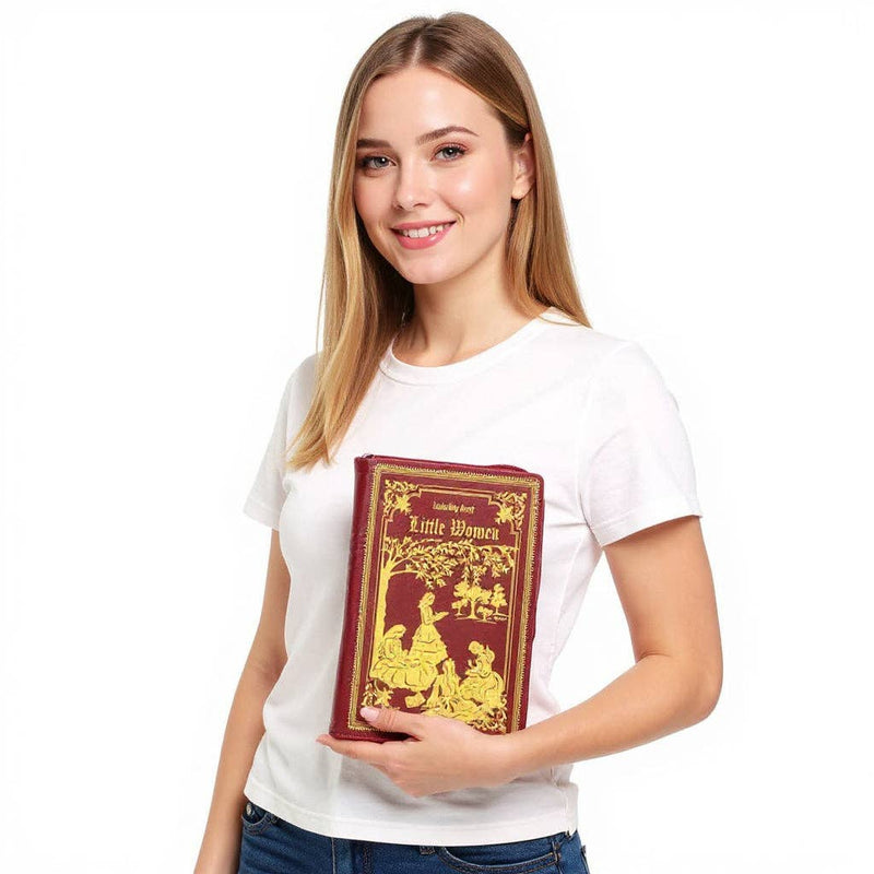 Little Women Book Clutch Bag