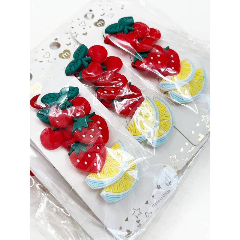 Fresh Fruit Hair Tie Set
