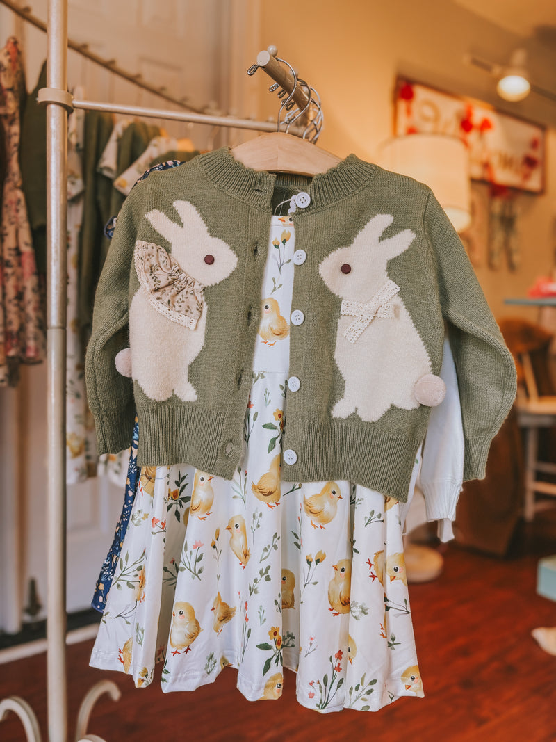 Hop Into Spring Cardigan