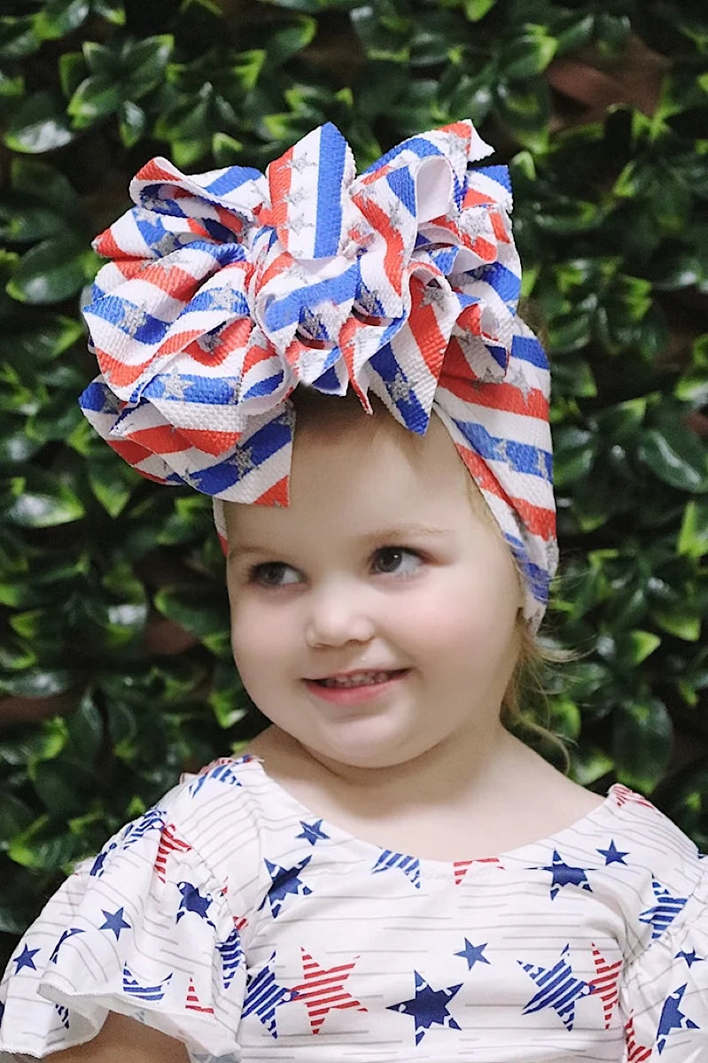 The Biggest Bow Ever (red, white, and blue)