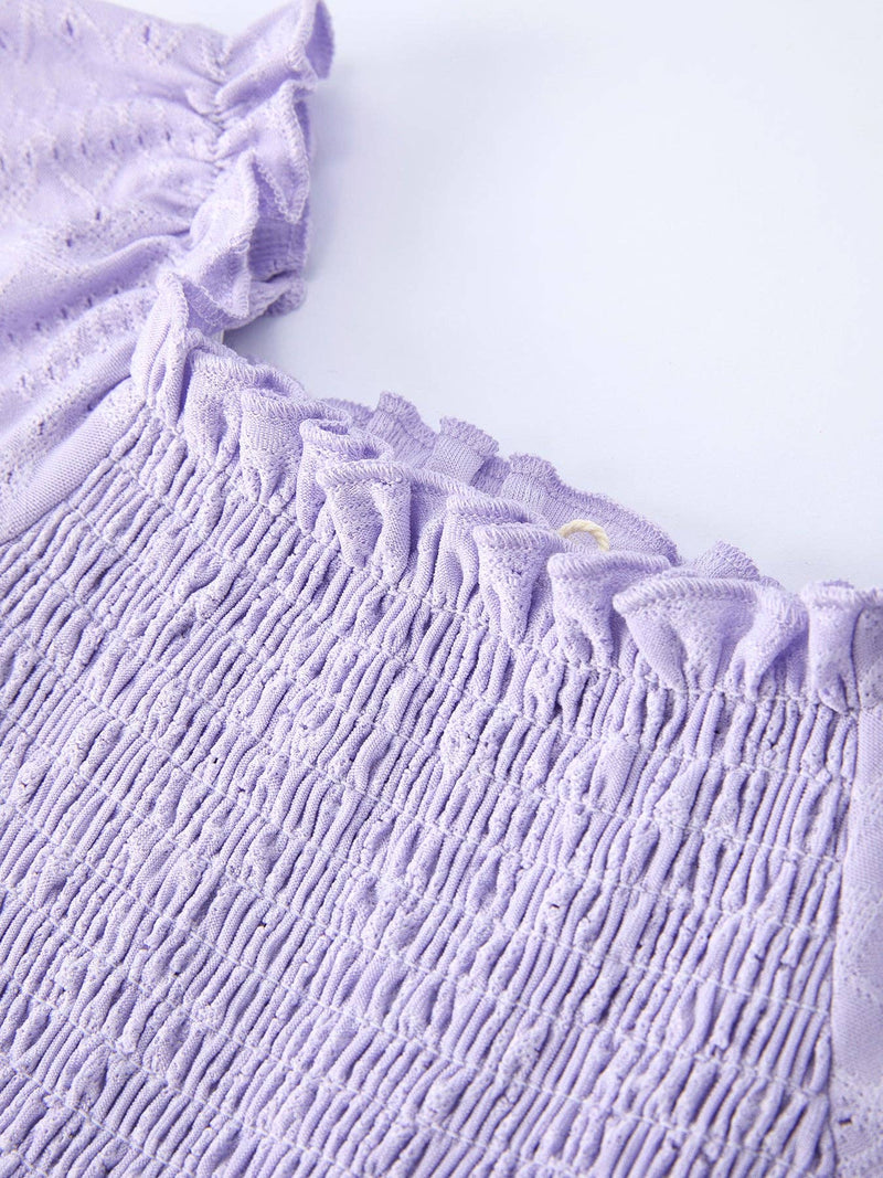 Fields of Lavender Romper