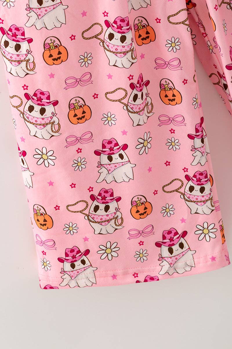 Howdy Boo Pocket Romper