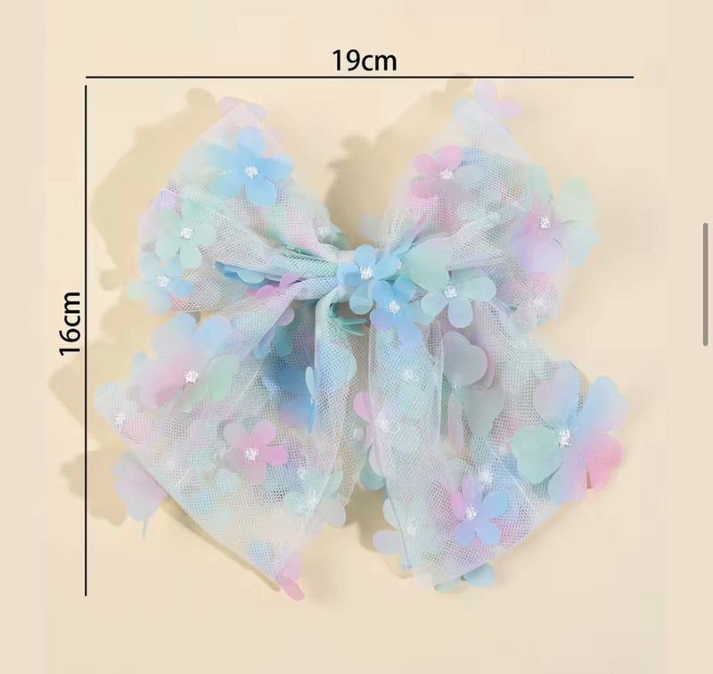 LRW summer accessory edit (ombre pastel statement bow)