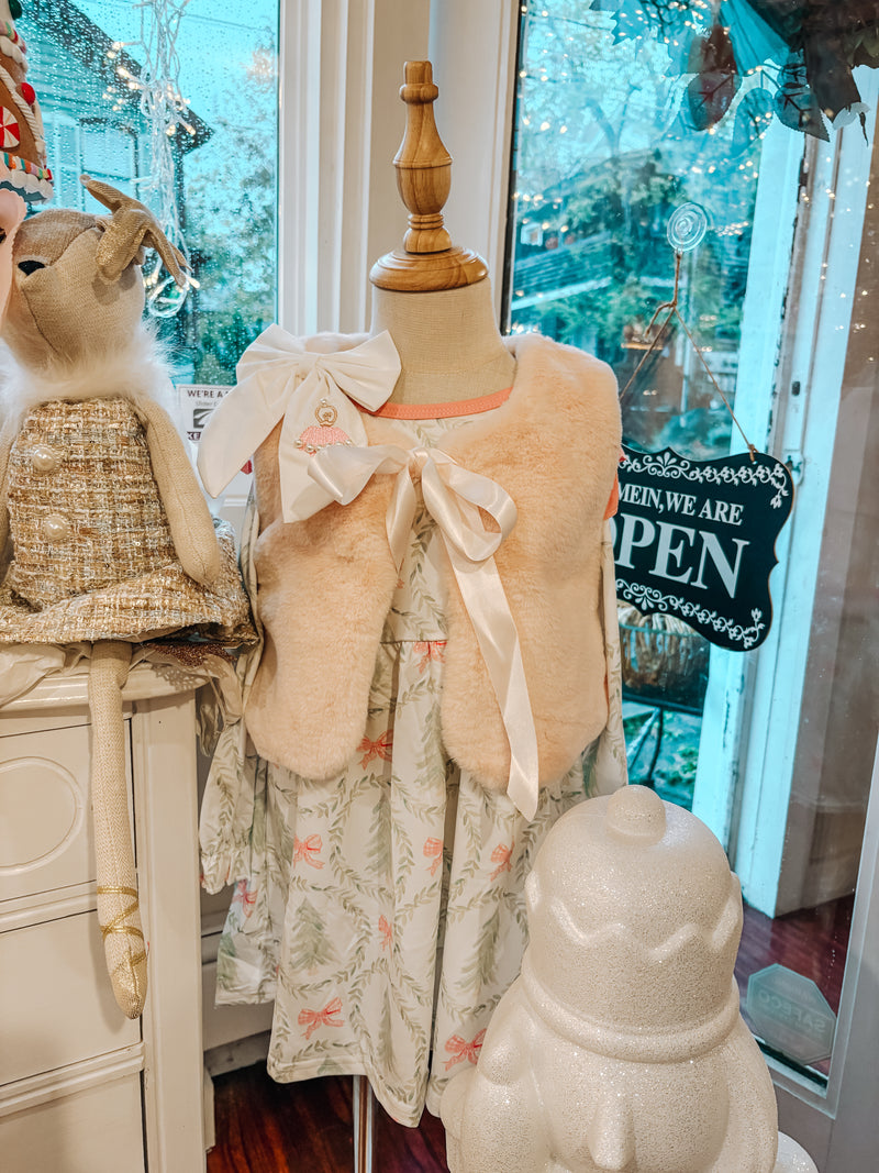 Snow Falling on Cotton Candy Skies Dress (2T-9Y)