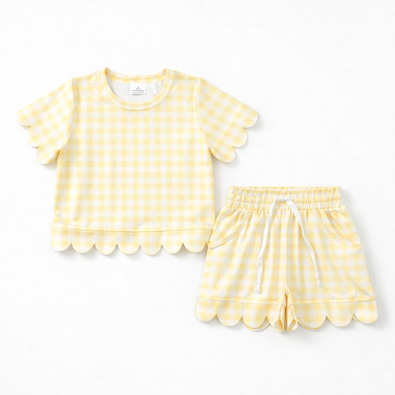 Sunshine Scalloped Set
