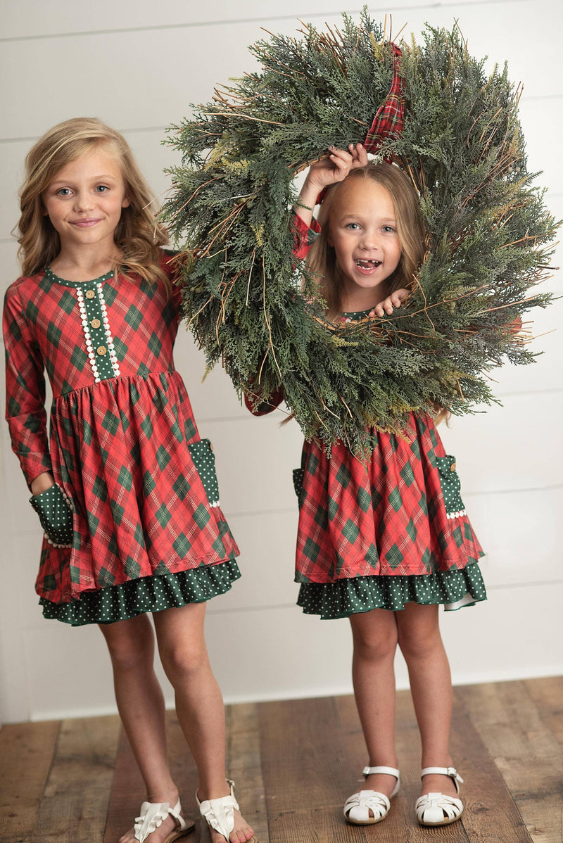 Holly Jolly Twirl Dress