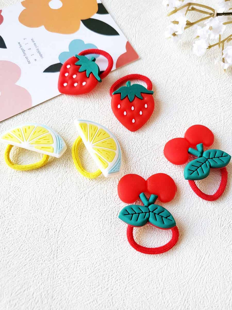 Fresh Fruit Hair Tie Set