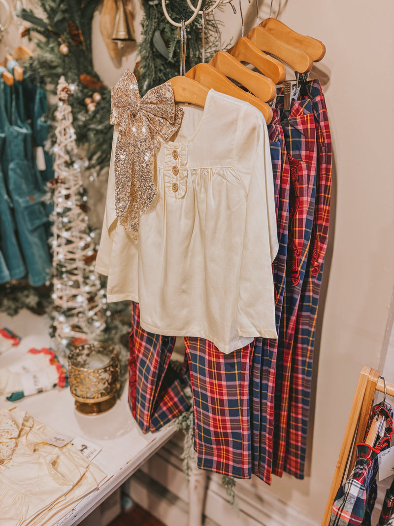 Plaid Tidings Pants (5T-12Y)
