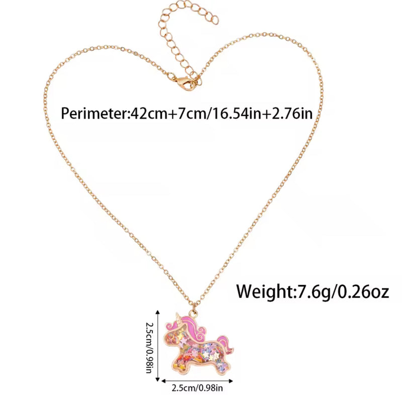 LRW Spring/summer accessory edit (unicorn shaker necklace)