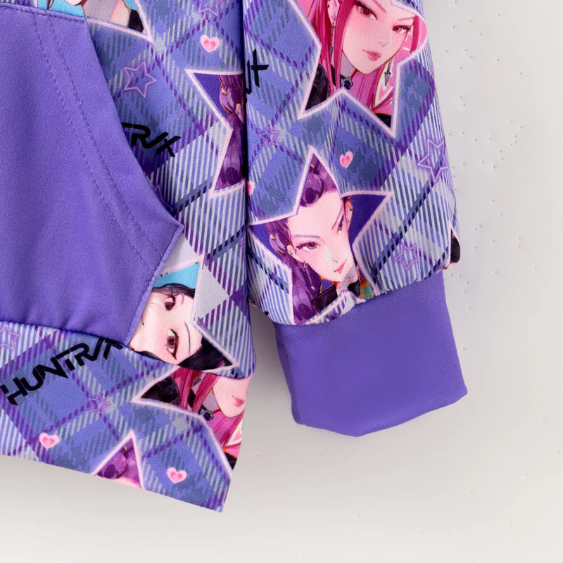 K-Pop Demon Hunters Exclusive Pre-Sale: Lightweight Kangaroo Pocket Hoodie