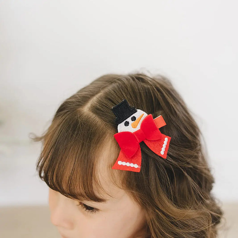 Christmas In July Accessory (snowman clip)