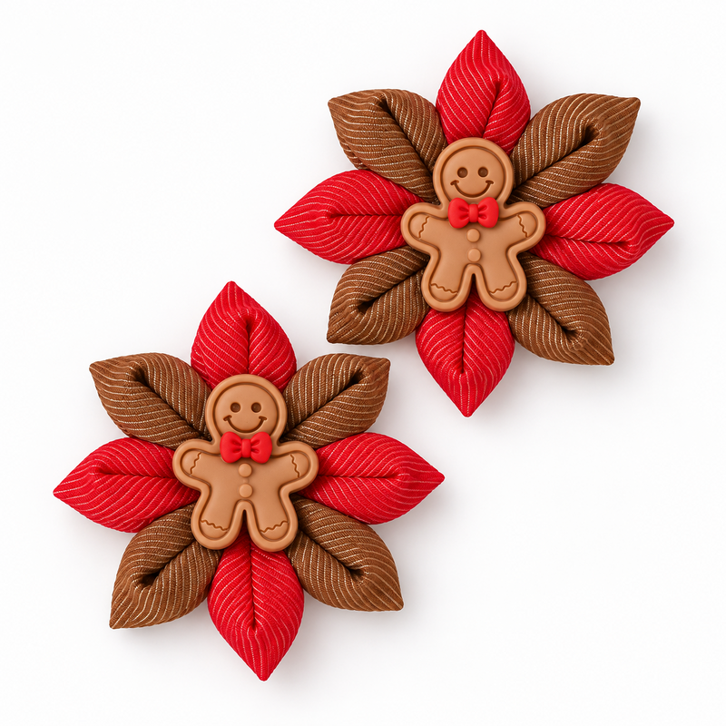 Finishing Touches: Gingerbread Baby Bows