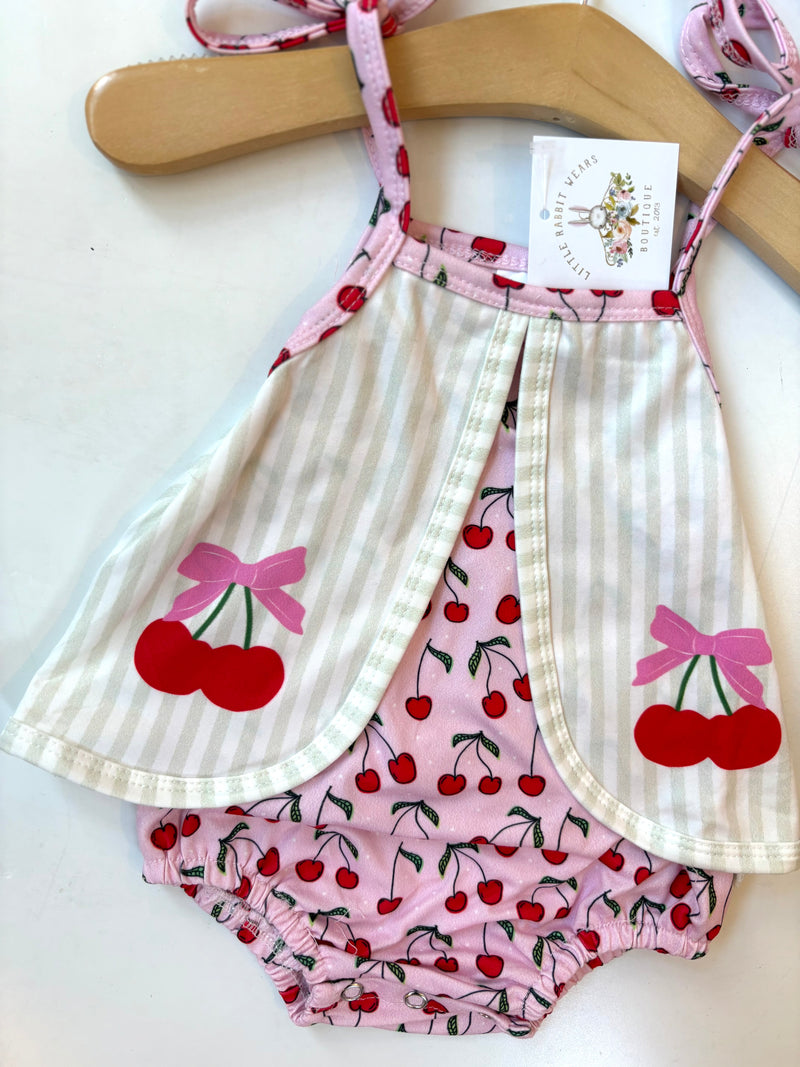 Bowl Full of Cherries Romper