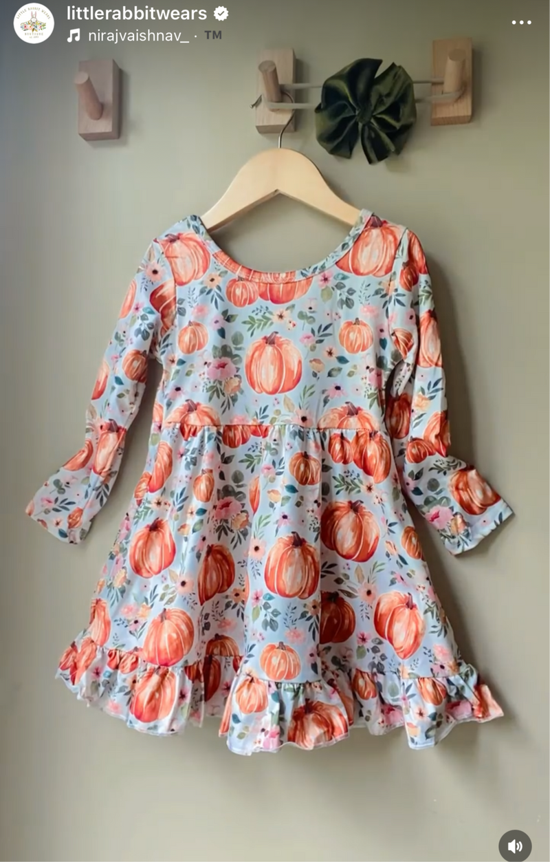 The Perfect Pumpkin Dress