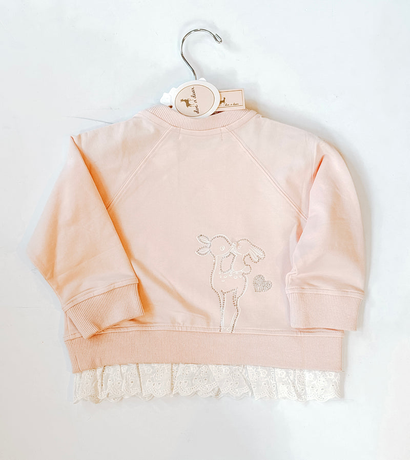 Doe a Deer Fancy Crewneck