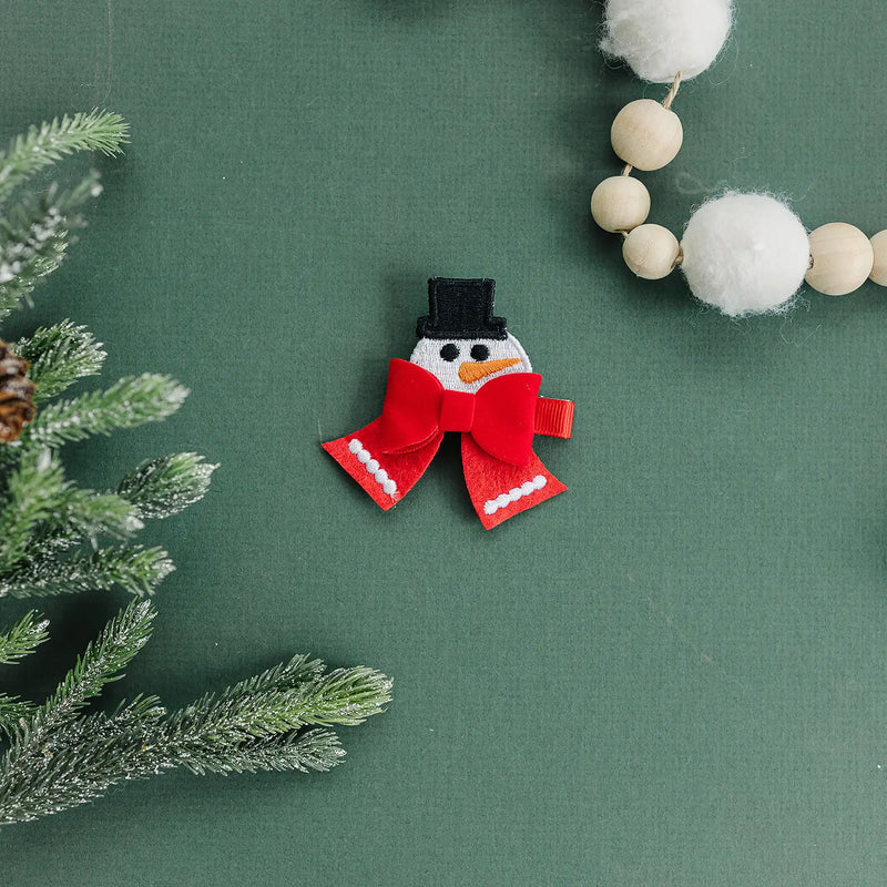 Christmas In July Accessory (snowman clip)