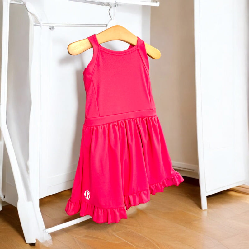 Lulurabbit Activewear Dress Set (raspberry)