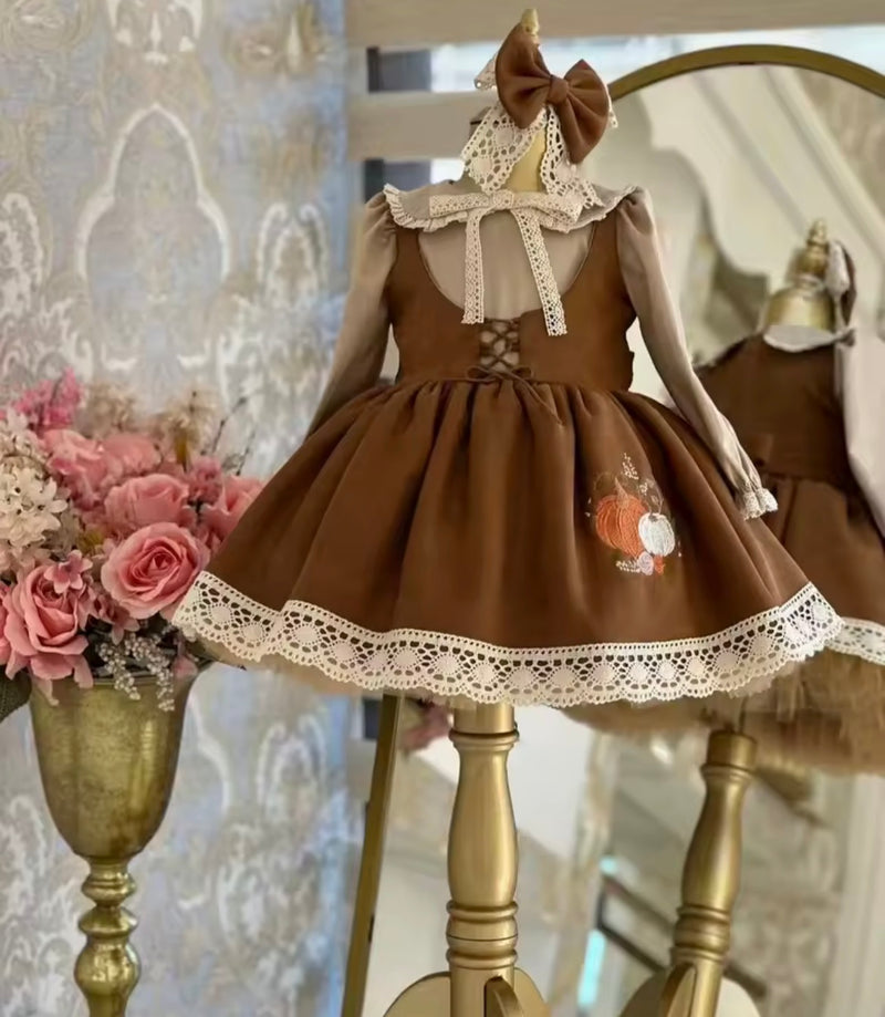 The Enchanted Pumpkin Dress